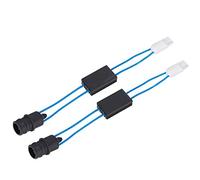 2 cavi anti sfarfallio, decodificatore LED T10, per segnalazione lampeggiante, relè lampadina per fari e relè, adattatore per correggere sfarfallio, avviso lampeggiante e problemi di relè