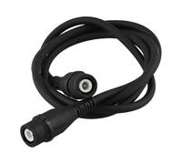 2 cavi BNC maschio a maschio, cavo coassiale RG58 da 50 Ohm con connettore Q9, lunghezza 100 cm per sonde oscilloscopio e test elettronici