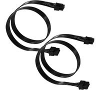 2 cavi di alimentazione GPU a 8 poli 60 cm, spina EPS/ATX su cavo PCIe da 6 + 2 poli, cavo di alimentazione GPU a 8 poli, compatibile con alimentatore Corsair tipo 3 tipo 4, non per alimentatore EVGA