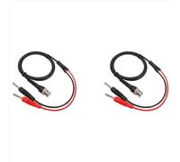2 cavi di prova con sonda impilabile BNC P1009 a doppia spina a banana da 4 mm per test
