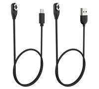 2 cavi di ricarica magnetici compatibili con Shokz OpenRun Pro Mini, OpenRun Pro 2, OpenRun, OpenRun Mini, AS800, S803, S810, OpenComm, adatto per cavo di ricarica Shokz (USB A + USB C, 1 m)
