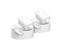 2 Cavi di Ricarica per Arlo Pro 5S 2K, Pro4, Pro3, Ultra2 Security Cam Cavo Magnetico USB con Adattatore di Alimentazione 10 Piedi con Spina US