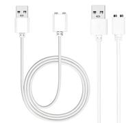 2 cavi di ricarica USB magnetici, compatibili con Satisfyer Pro 2, cavo di ricarica magnetico a 2 pin, per massaggi magnetici, per giocattoli di ricarica