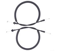 2 cavi di rilascio per porta posteriore compatibile con DODGE per RAM 1500 2500 3500 1998-2002, meccanismo di ricambio per maniglia esterna OE 55275106