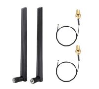 2 cavi per scheda di rete wireless M.2/NGFF e 2 antenne da 5 dBi per Intel 9560NGW / 9260AC / 7265AC