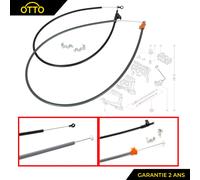 2 Cavo Riscaldamento Aria Ventilazione Previsto per Renault Trafic II 2001 à2015