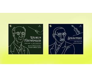 2 CD Stravinsky - Conducts Stravinsky e Wilhelm Furtwangler - Mozart e Beethoven - Berliner Philharmoniker Yvonne Lufébure, piano