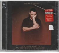 2 Cd TIZIANO FERRO - ACCETTO MIRACOLI L'ESPERIENZA DEGLI ALTRI box come da foto