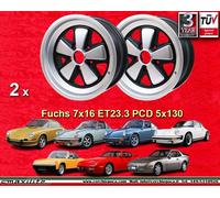 2 cerchi Porsche Fuchs 911 2 Stk. Felgen 7x16 2 pcs wheels jantes IROC Look