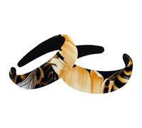 2 cerchietti per capelli da donna, cerchietti per capelli, in velluto d'ape, spessi e imbottiti, non scivolano