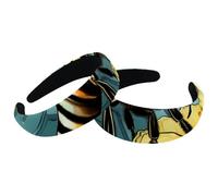 2 cerchietti per capelli da donna, cerchietti per capelli, in velluto d'ape, spessi e imbottiti, non scivolano