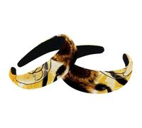 2 cerchietti per capelli da donna con ape, antiscivolo, per trucco, fascia larga per capelli, turbante per doccia