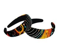 2 cerchietti per capelli da donna con note musicali antiscivolo, fascia per il trucco, fascia larga per capelli, turbante per la doccia