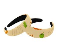 2 cerchietti per capelli da donna, con scritta "Happy Thanksgiving Slip", per trucco, fascia larga per capelli, turbante, per doccia