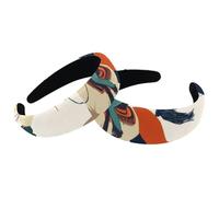 2 cerchietti per capelli da donna, stile vintage western selvaggio cowgirl con cavallo rodeo antiscivolo fascia per trucco ampia top turbante fasce per capelli cerchi per doccia