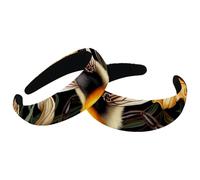 2 cerchietti per capelli, in velluto a forma di ape, spessi e imbottiti, larghi, per donne e ragazze, fasce per capelli antiscivolo