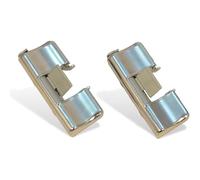 2 Cerniera Ammortizzante Silenziosa per Ante, Made in Italy - Set 2 Serranda Ammortizzatore Compatibile con Cerniere FGV 35mm - Chiusura Soft Close Regolabile - per Mobili Cucina e Armadi (2 Pezzi)