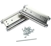 2 cerniere a molla a doppia azione, in acciaio inox, chiusura automatica, 200 mm, 20 cm