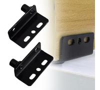 2 cerniere a perno nere resistenti per albero nascosto con boccola per legno - = porte e cassetti - ==-armadio armadio