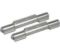 2 Cerniere a Saldare a 3 Ali per Cancelli Pesanti | Massima Stabilità e Allineamento Perfetto per Porte e Ante in Metallo (120 mm)