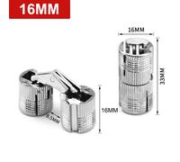 2 cerniere a scomparsa in ottone 8-16 mm per progetti per mobili per fai da te