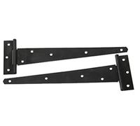 2 cerniere a T da 30,5 cm, colore nero