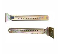 2 cerniere con meccanismo ad angolo regolabile con impostazioni multi-marce, staffa di regolazione per letti, coperchi della scrivania, tavoli da disegno e tavola da disegno (10 ingranaggi con 1