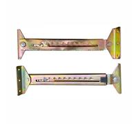 2 cerniere con meccanismo ad angolo regolabile con impostazioni multi-marce, staffa di regolazione per letti, coperchi della scrivania, tavoli da disegno e tavola da disegno (10 ingranaggi con