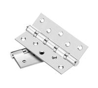 2 cerniere for porte in acciaio inox con cuscinetti a sfera, cerniere interne ed esterne, angoli quadrati, porte in legno for impieghi gravosi(Red)