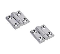2 cerniere per portello di nave, in acciaio inox 304, robuste cerniere per porte di mobili da barca, per casa, copertura, 60 x 60 x 8 mm