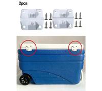 2 cerniere per scatole isolate per refrigeratori COLEMAN 5283-1141 SET DI CERNIERE IN PLASTICA PER REFRIGERATORI
