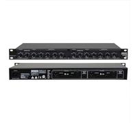 2-channel Audio Compressor, High-precision Audio Processor, Met Noise Gate En Peak Limiting, 1u Rackmount, Xlr/trs Ingangen, Voor Studio, Live En Streaming, Stage Engineering