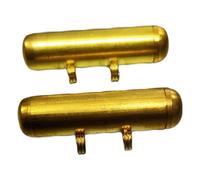 2 Charm Portafortuna Sacro Ottone Energizzato Taveez Tabeez Salute Guarigione...
