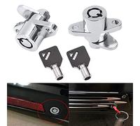 2 chiavi 2 pezzi serrature rigide per borse laterali per Harley Davidson Road Glide King 1993-2013
