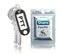 2 chiavi passano PTT T10 + T10 | per serrature per scatole con lettere e porte di immobilizzatori | chiave passata ovunque universale | essenziale per liberatori e fattori, marca francese al 100%