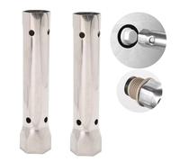 2 chiavi per tubi in acciaio inossidabile per anello idraulico a cricchetto dinamometrico 34/40 mm chiave per tubo per filtro lavello e valvole di arresto angolari