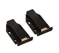 2 chiavistelli a pressione invisibili per porte senza maniglie, resistenti, per maniglie moderne, design in armadi e armadi, cassetti