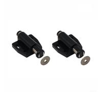 2 chiavistelli magnetici a pressione per ante di armadi, cassetti e armadi, porte per bagno, porte a doppia anta