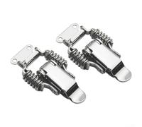 2 chiusure a leva ergonomiche in acciaio inox resistente alla ruggine per la massima tranquillità durante l'uso