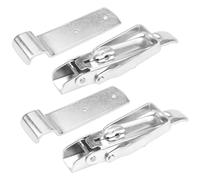 2 chiusure eccentrice, chiusura eccentrica, chiusura a muro con fusibile, chiusura eccentrica per auto, rimorchio, chiusura a tensionamento grande (210 mm), accessorio di chiusura per rimorchio