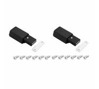 2 chiusure magnetiche resistenti a pressione, silenziose chiusure a pressione per armadi, armadi, cassetti, camera da letto e sala studio
