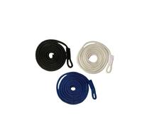 2 cime per parabordi in poliestere, 6mm x 1,5m per barca(Darkblue*6mm*1.5M)