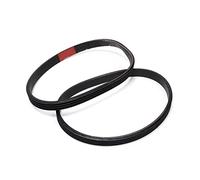 2 cinghie di ricambio in gomma 4PJ307 compatibili con compressori d'aria Stanley Bostitch e Husky (AB-9075047)