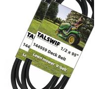 2 cinghie di ricambio per Craftsman LT2000 Deck Belt 144959 532144959 42 pollici Deck Belt Fits Craftsman LT1000 Deck Belt, LT3000 DYT4000 AYP Deck Riding Mower e Husqvarna Poulan 138255 5321382138