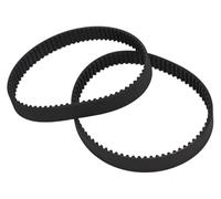 2 cinghie di trasmissione for pialla elettrica PHO 15-82 PHO 16-82 PHO 20-82, accessorio di ricambio in gomma for modello 2604736001