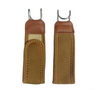 2 cinghie elastiche con fibbia costruita con tessuto Oxford e miscela elastica forniscono un supporto bilanciato e una cupola di movimento (marrone)