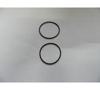 2 Cinghie Quadrate Per Tape CD Ecc 37,0 X 0,9 Mm 020049