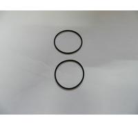 2 Cinghie Quadrate Per Tape CD Ecc 37,0 X 0,9 Mm 020049