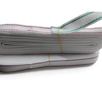 2 Cintino per tapparelle avvolgibili 20 mm bianco e rosso per porte e finestre resistente 2 pezzi (2, 5.0 Mt (per Finestre))