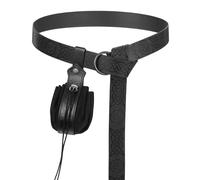 2 cinture medievali vichinghe con custodia in similpelle, vintage rinascimentale, borsa a cubo, borsa da cintura stile nordico, borsa portatile, accessorio per costume rinascimentale (nero)